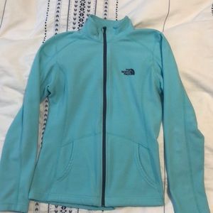 The North Face fleece, full zip jacket